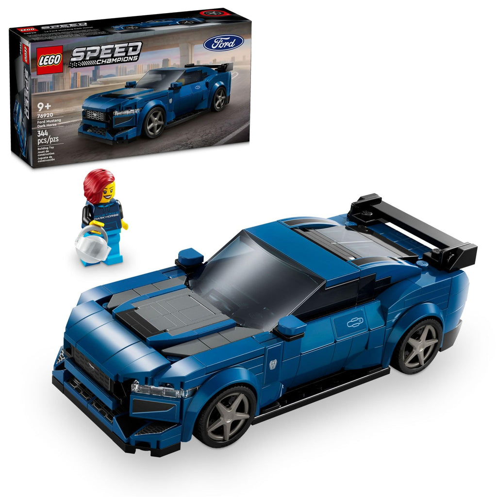 Buildable Blue Sports Car Model Set V1042