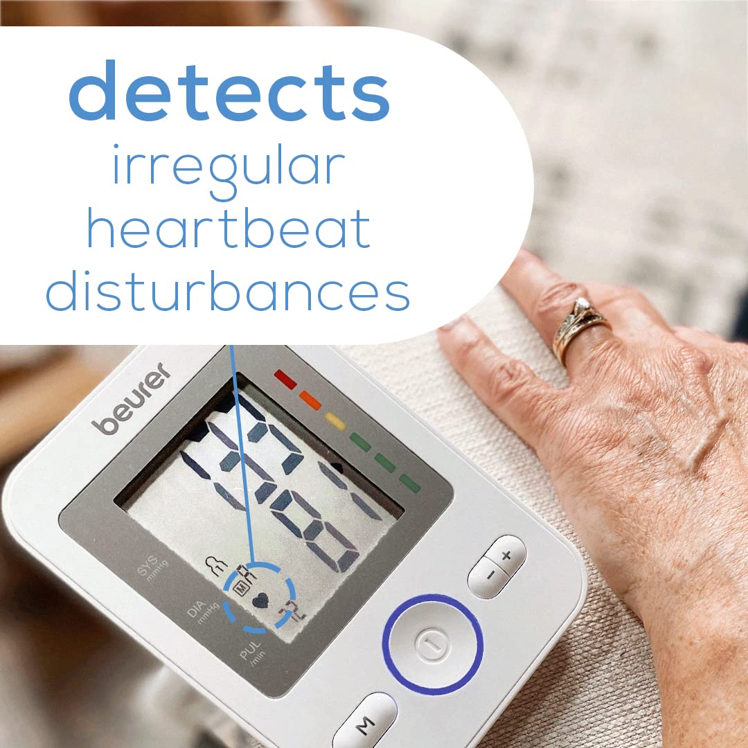 Upper Arm Blood Pressure Monitor with Large Cuff A124086