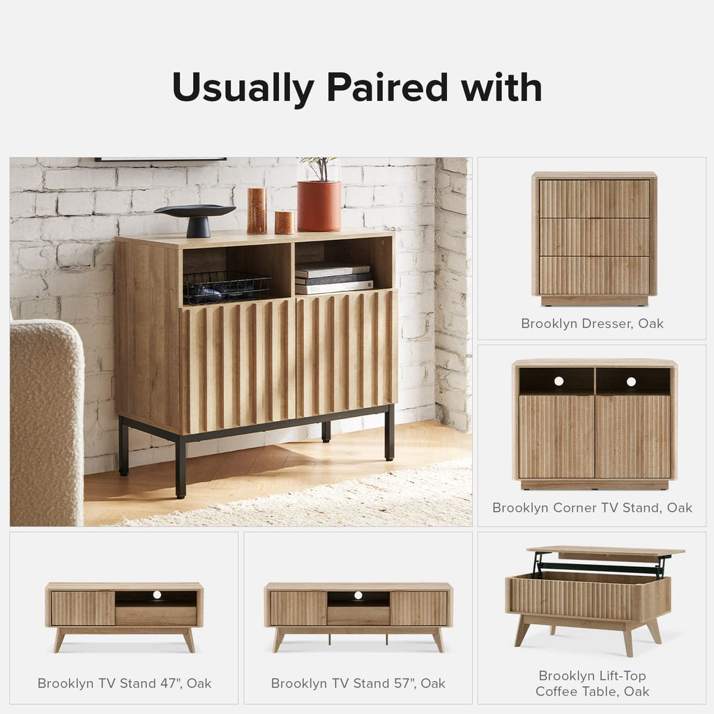 Oak Storage Cabinet Sideboard G994040