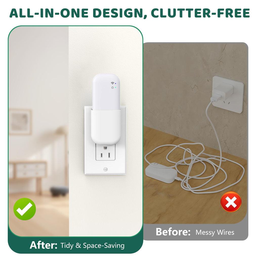 Wall Mount Bracket with Built-in Plug A680