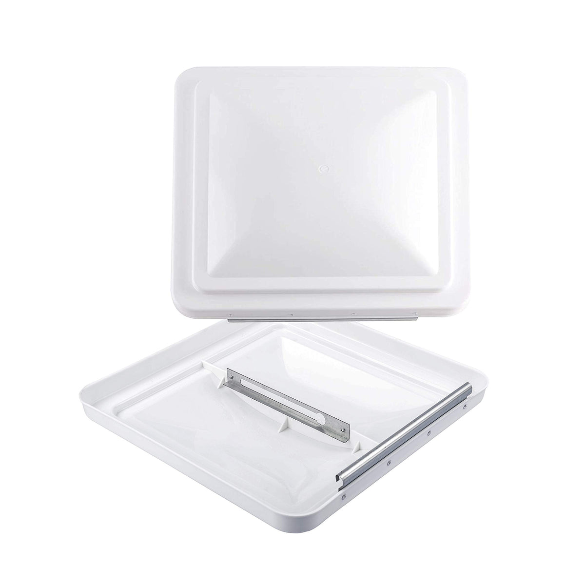 2 Pack 14 Inch White RV Roof Vent Cover Q366