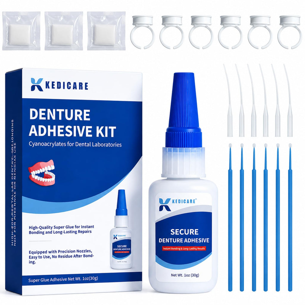 Denture Adhesive Kit 1oz Q3897