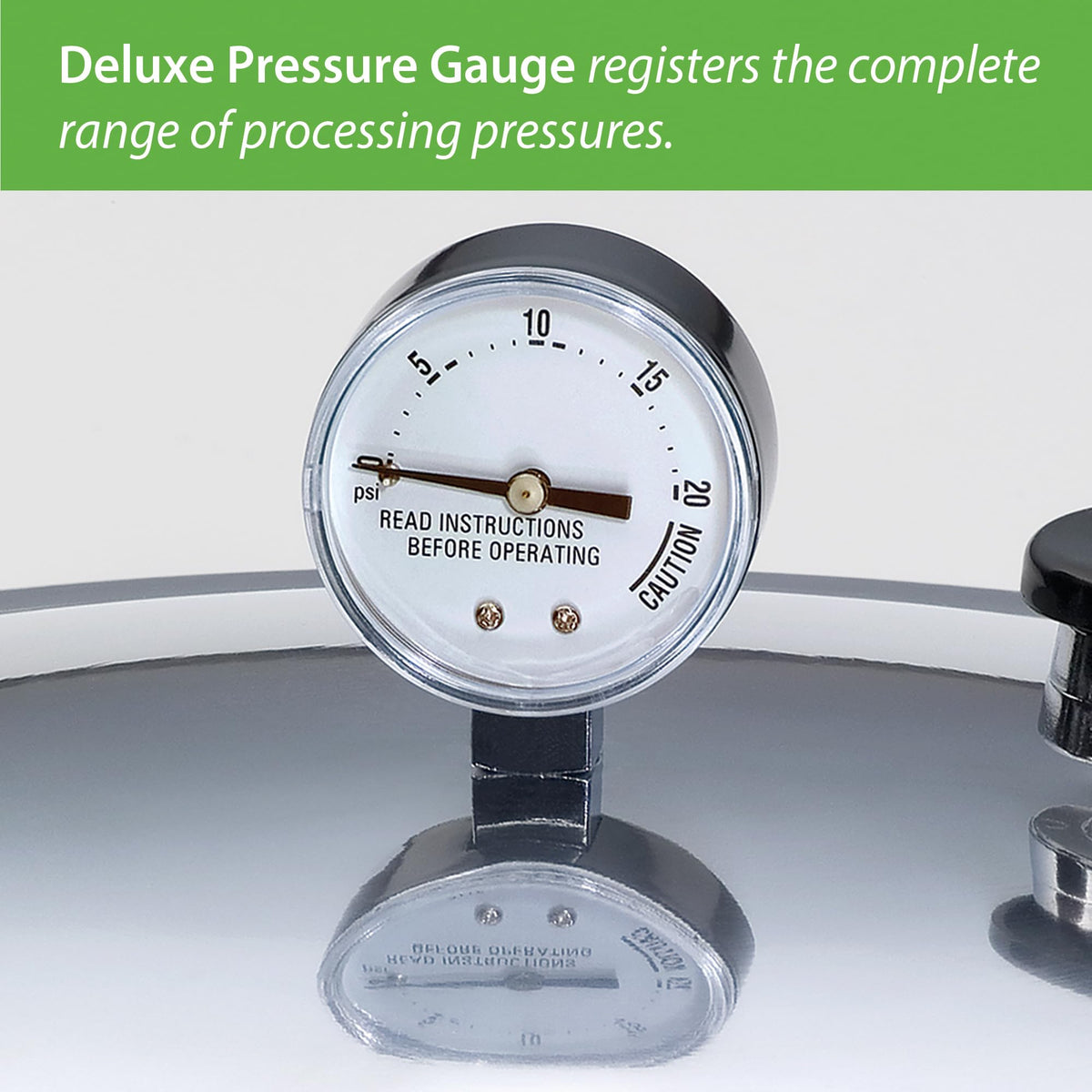 16-Quart Aluminum Pressure Canner and Cooker V863292