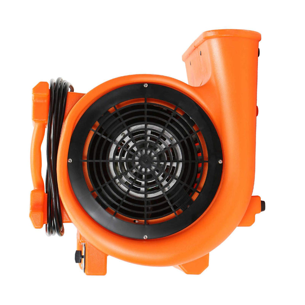6pk 3 Speed 1 HP Orange Stackable Air Mover Floor Fan C770