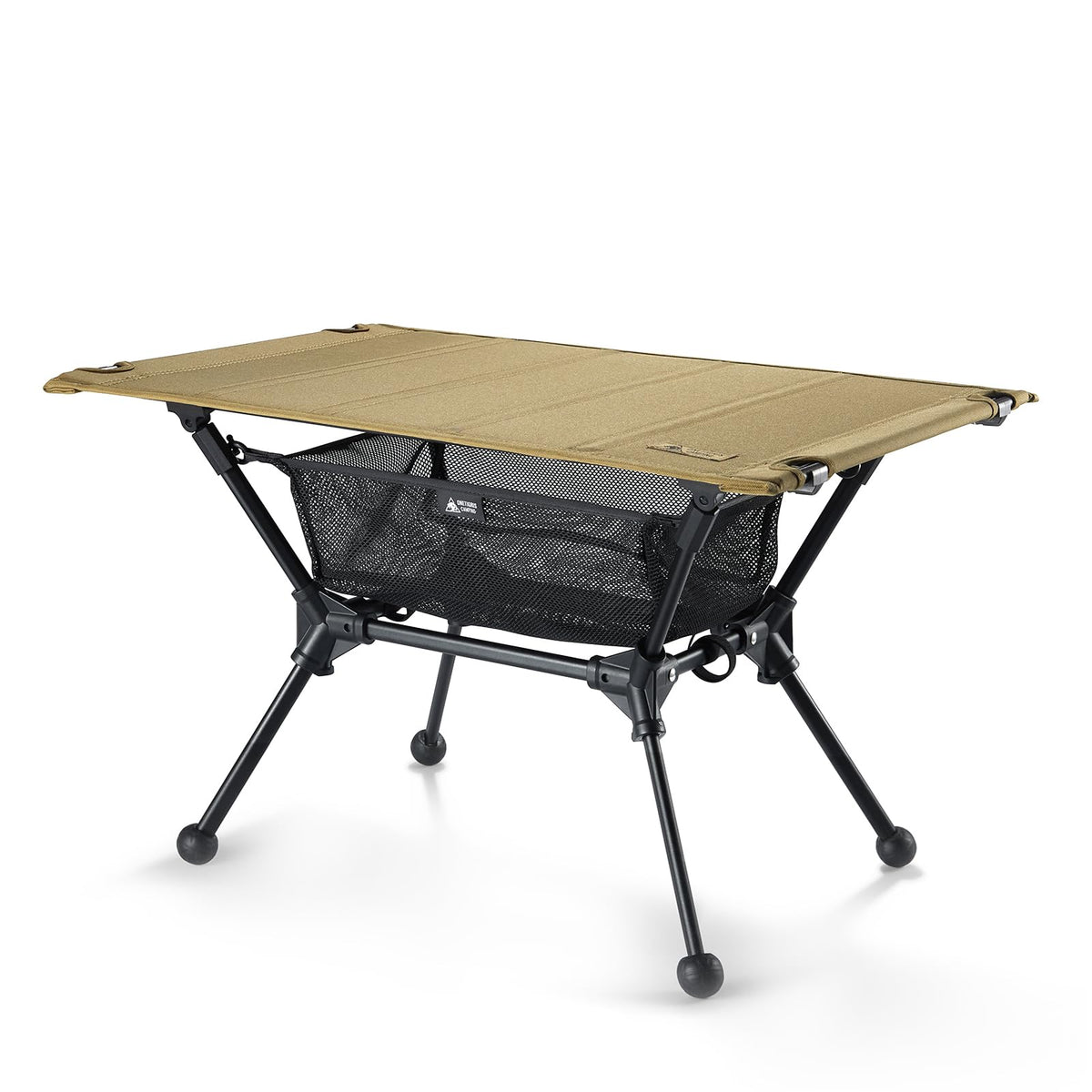 Lightweight Portable Folding Camping Table with Mesh Storage Net L485