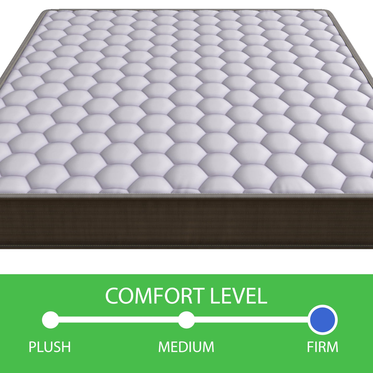 6 Inch Firm Mattress with Bonnell Spring Coil System O45339