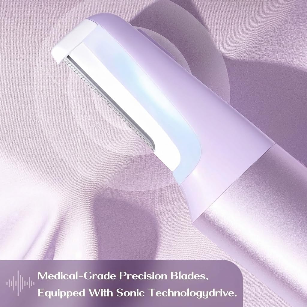 Lavender Purple Facial Razor X8004