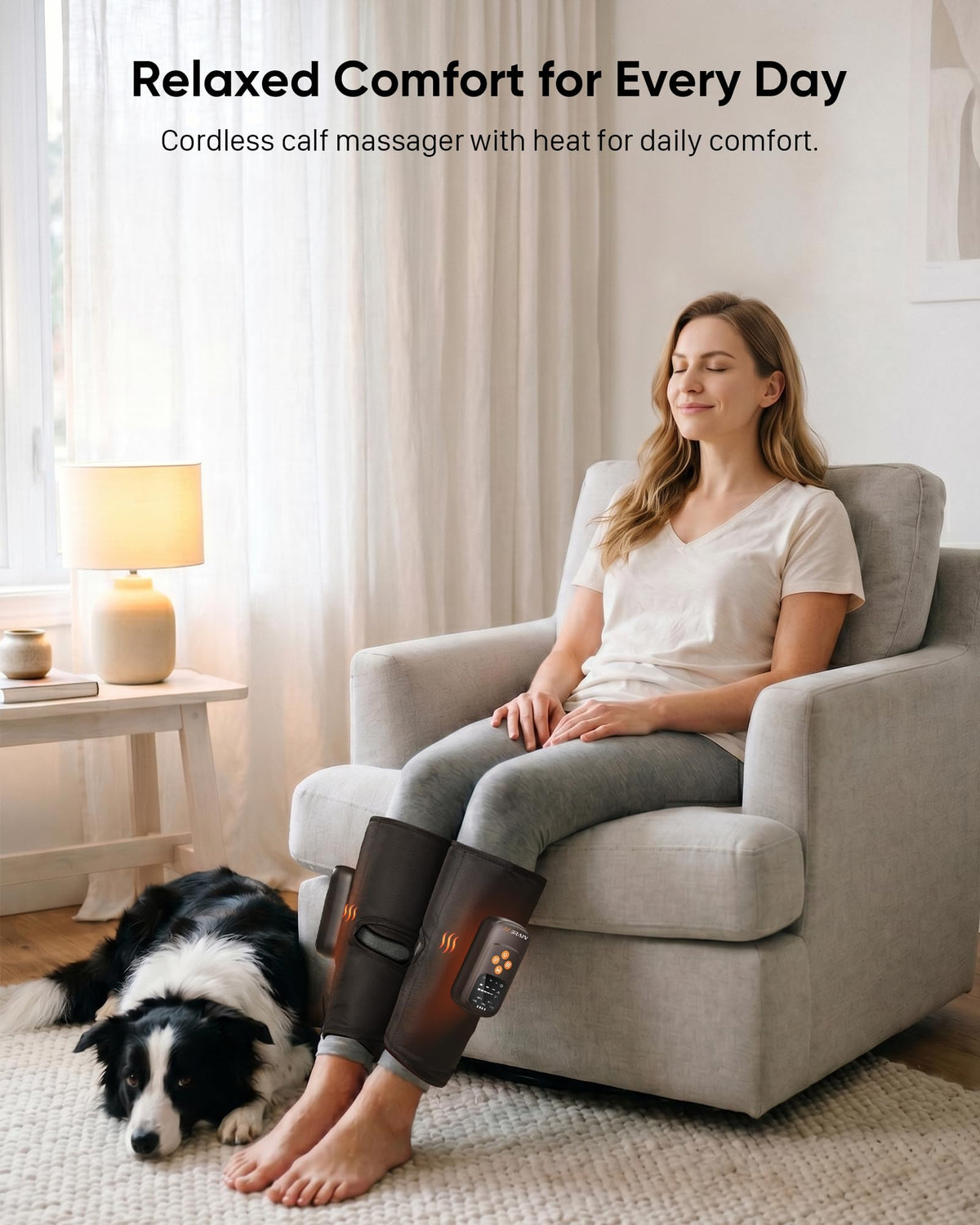 Cordless Air Compression Calf Massager B6764