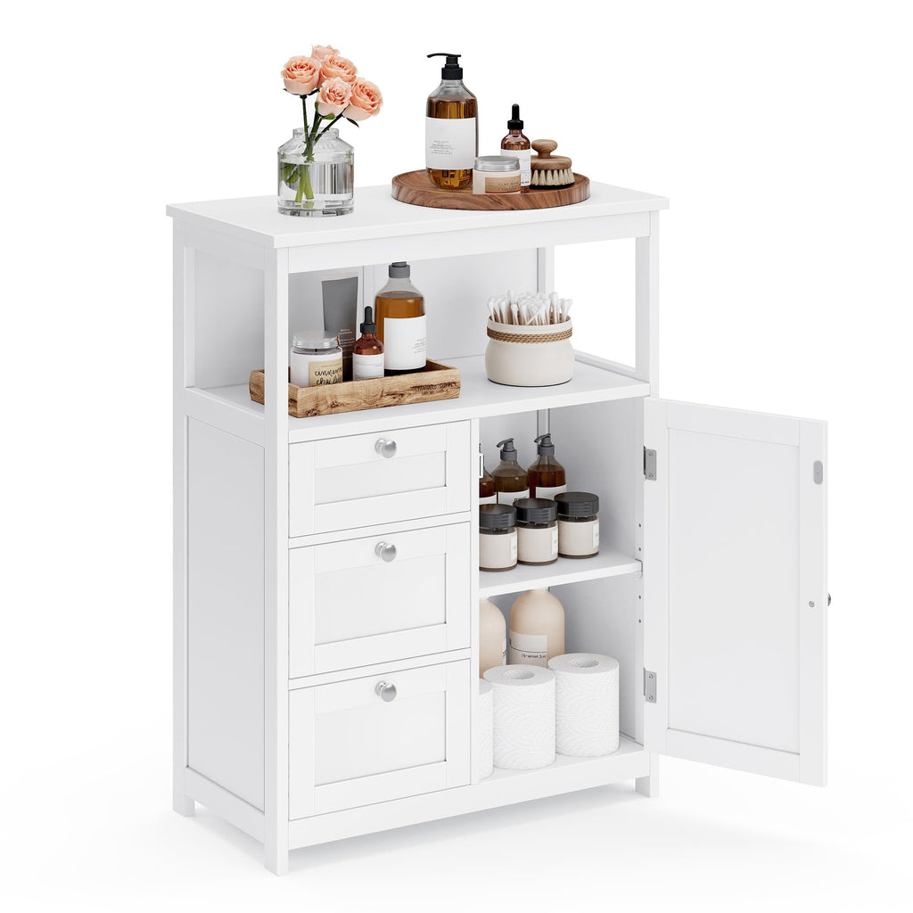Bathroom Storage Cabinet with 3 Drawers D967946