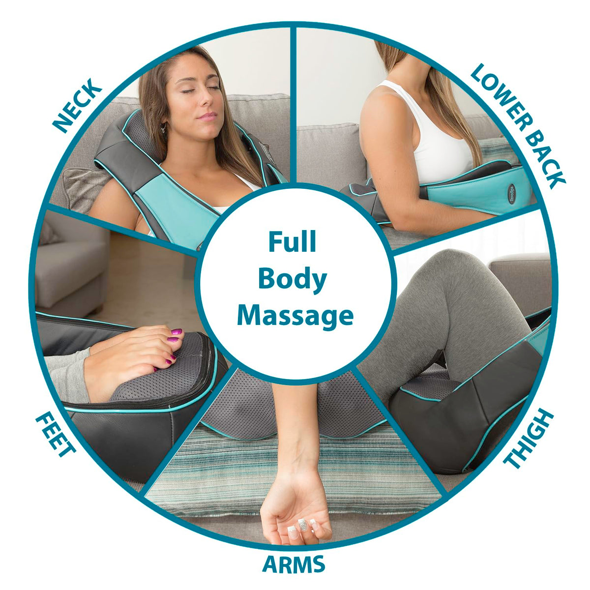 Shiatsu Neck and Back Massager with Heat O4455