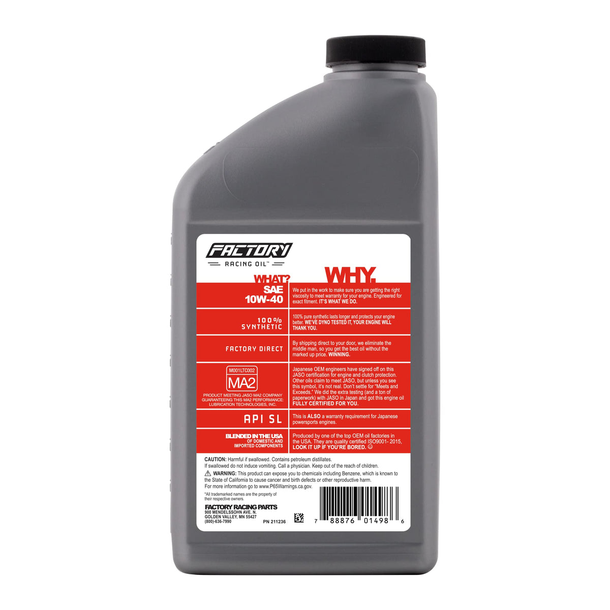 Oil Change Kit E86998