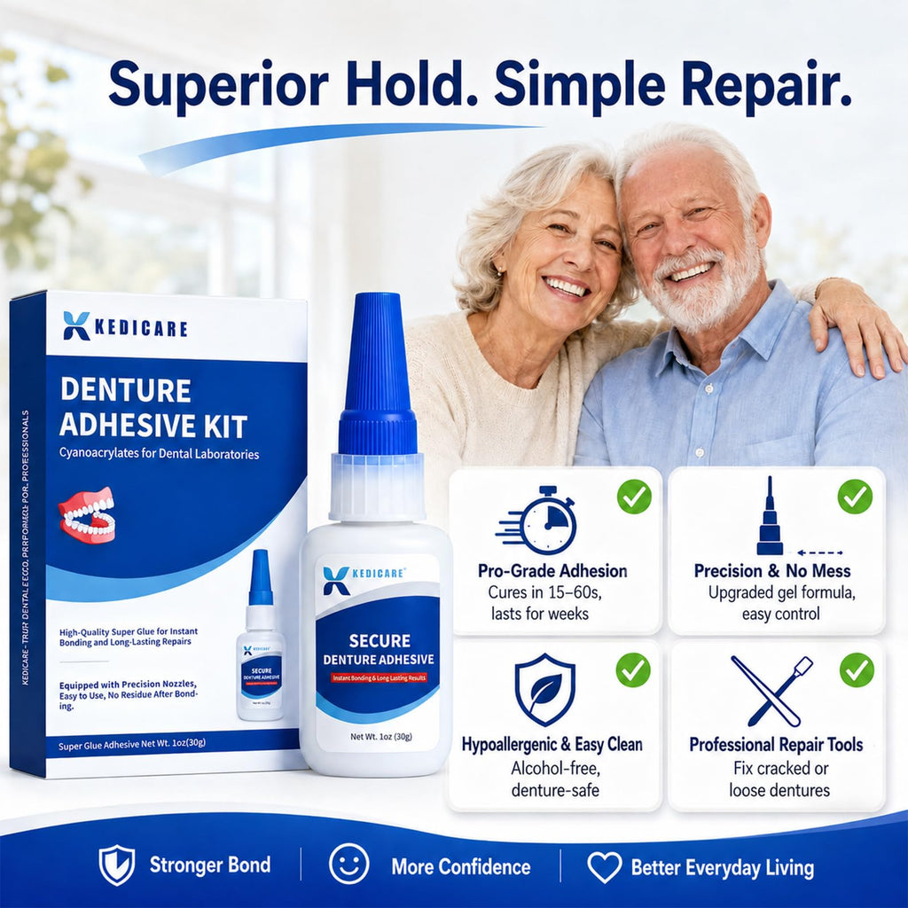 Denture Adhesive Kit 1oz Q3897