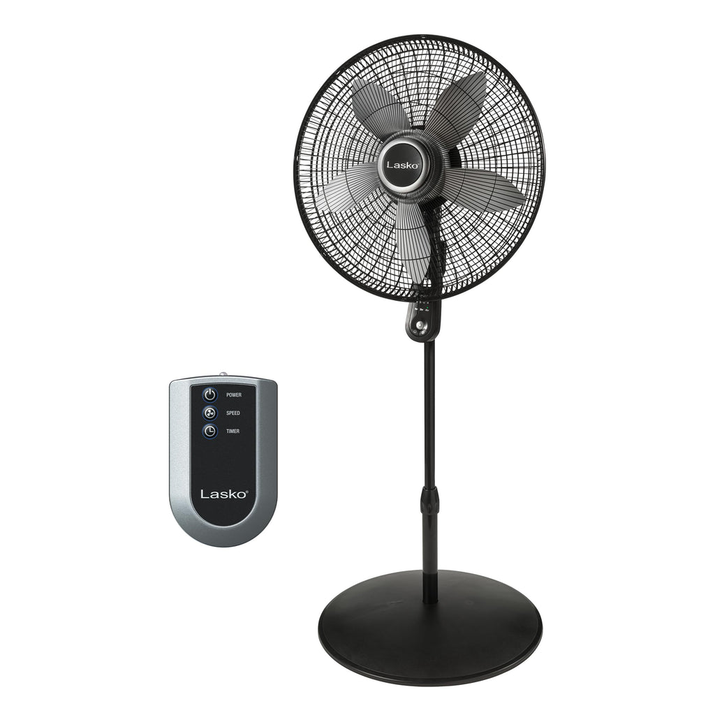 Oscillating Pedestal Fan 20" Black Y229