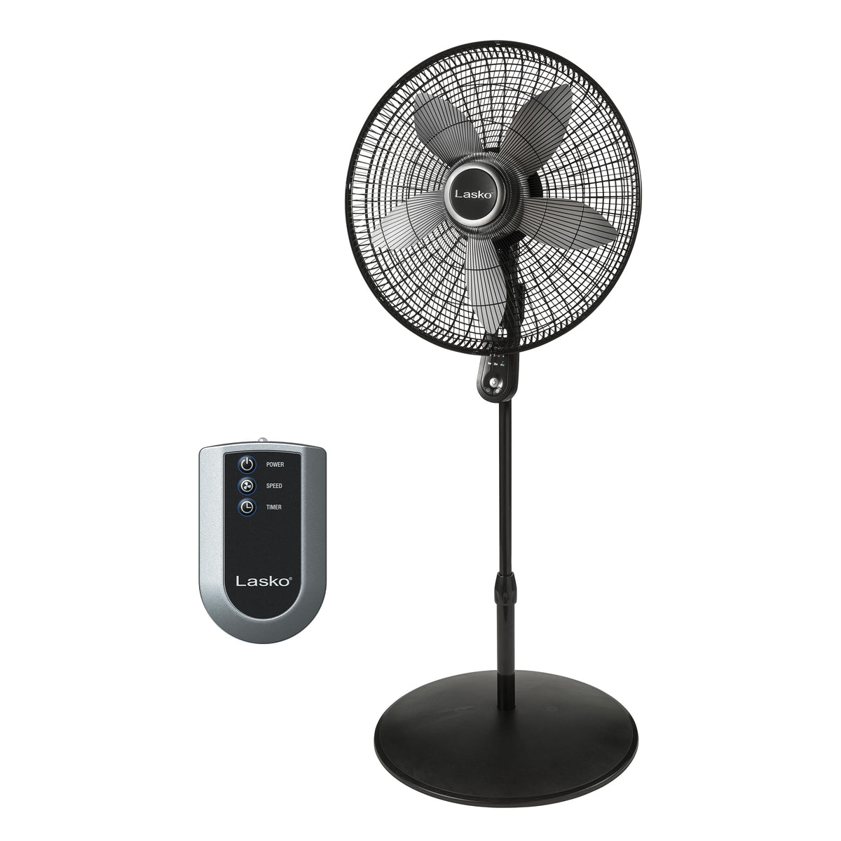 Oscillating Pedestal Fan 20" Black Y229