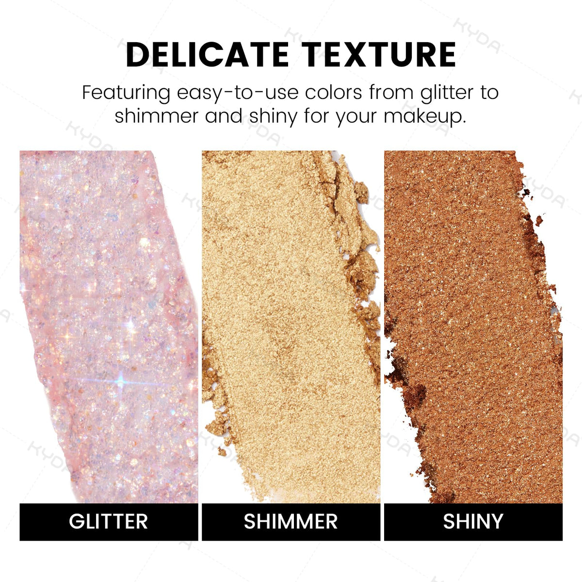 10 Colors Glitter Eyeshadow Palette U290