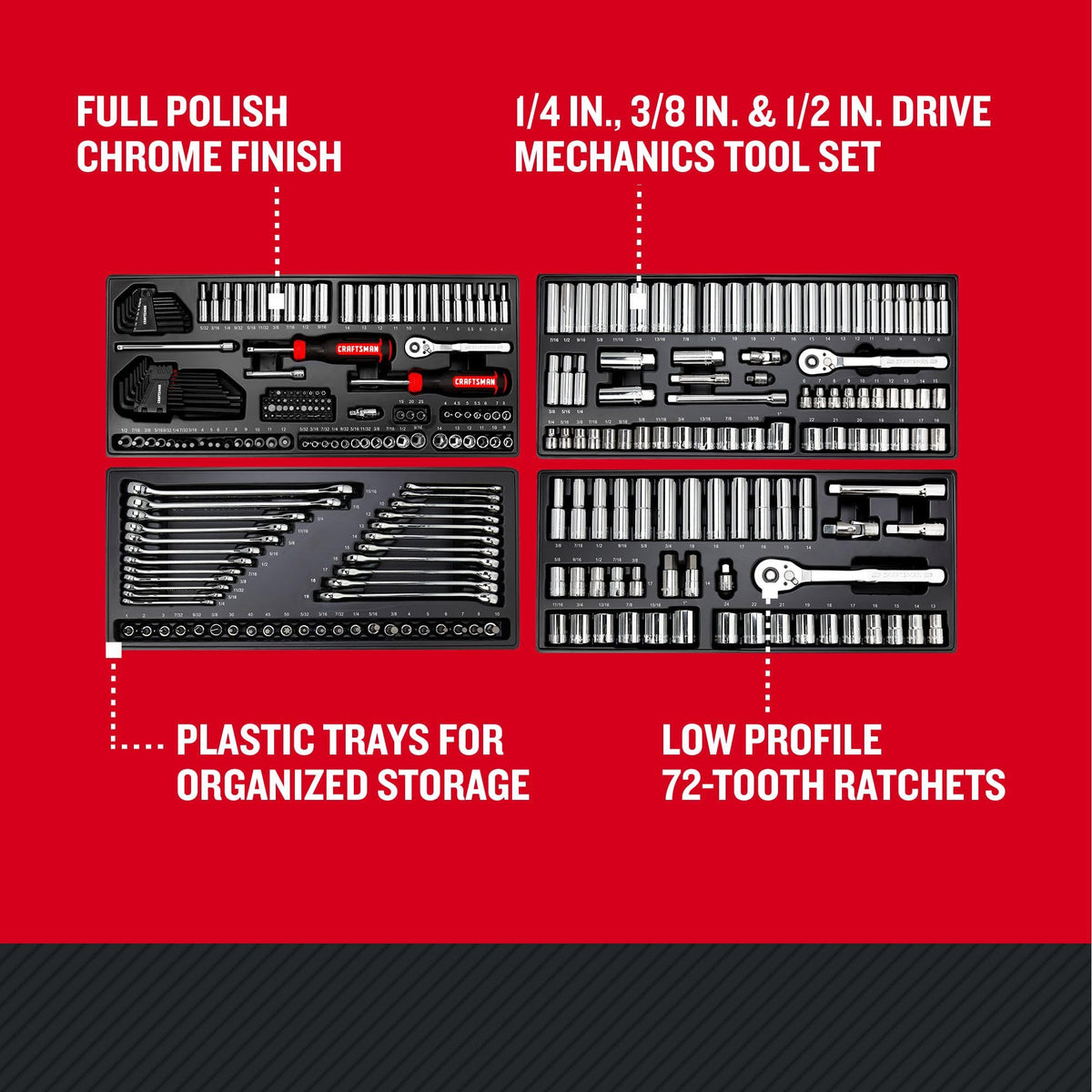 308 Piece Mechanics Tool Set P683357