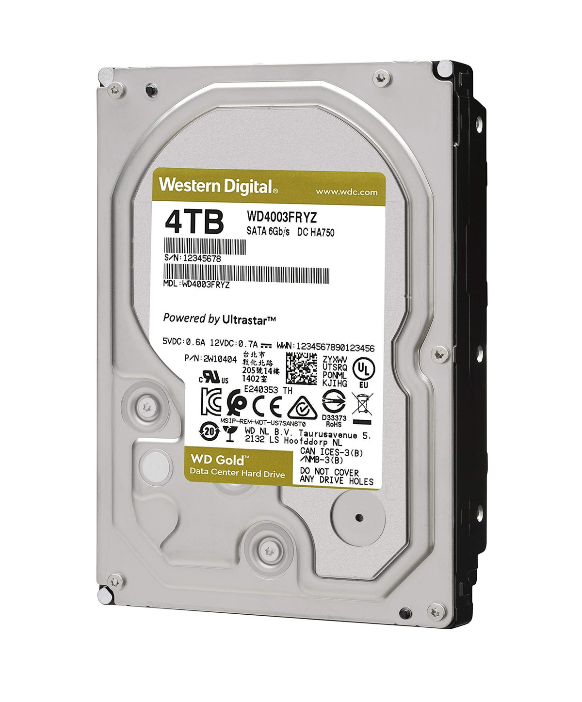 4TB 7200 RPM Internal Hard Drive K910706
