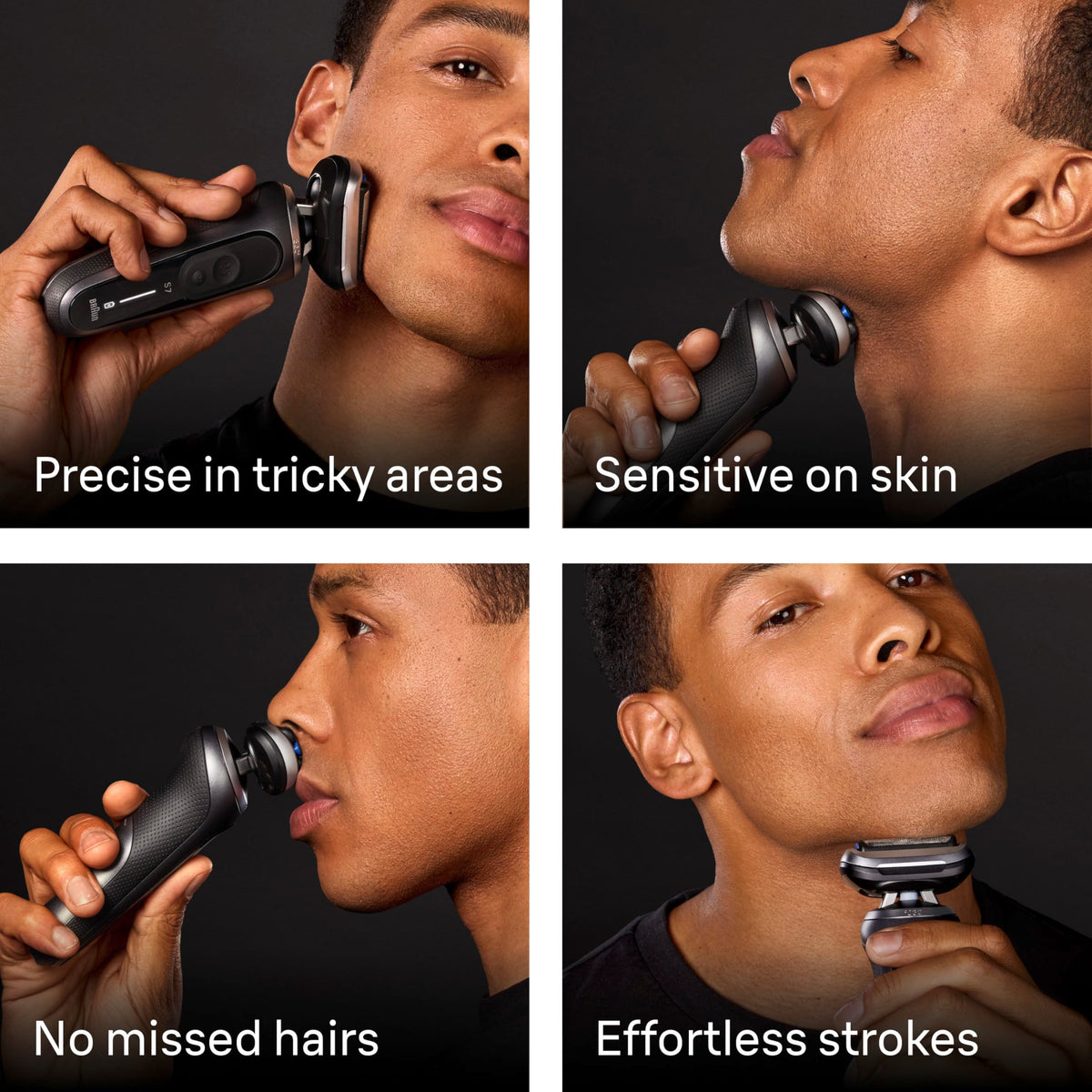 Electric Wet & Dry Foil Shaver with Travel Case C220