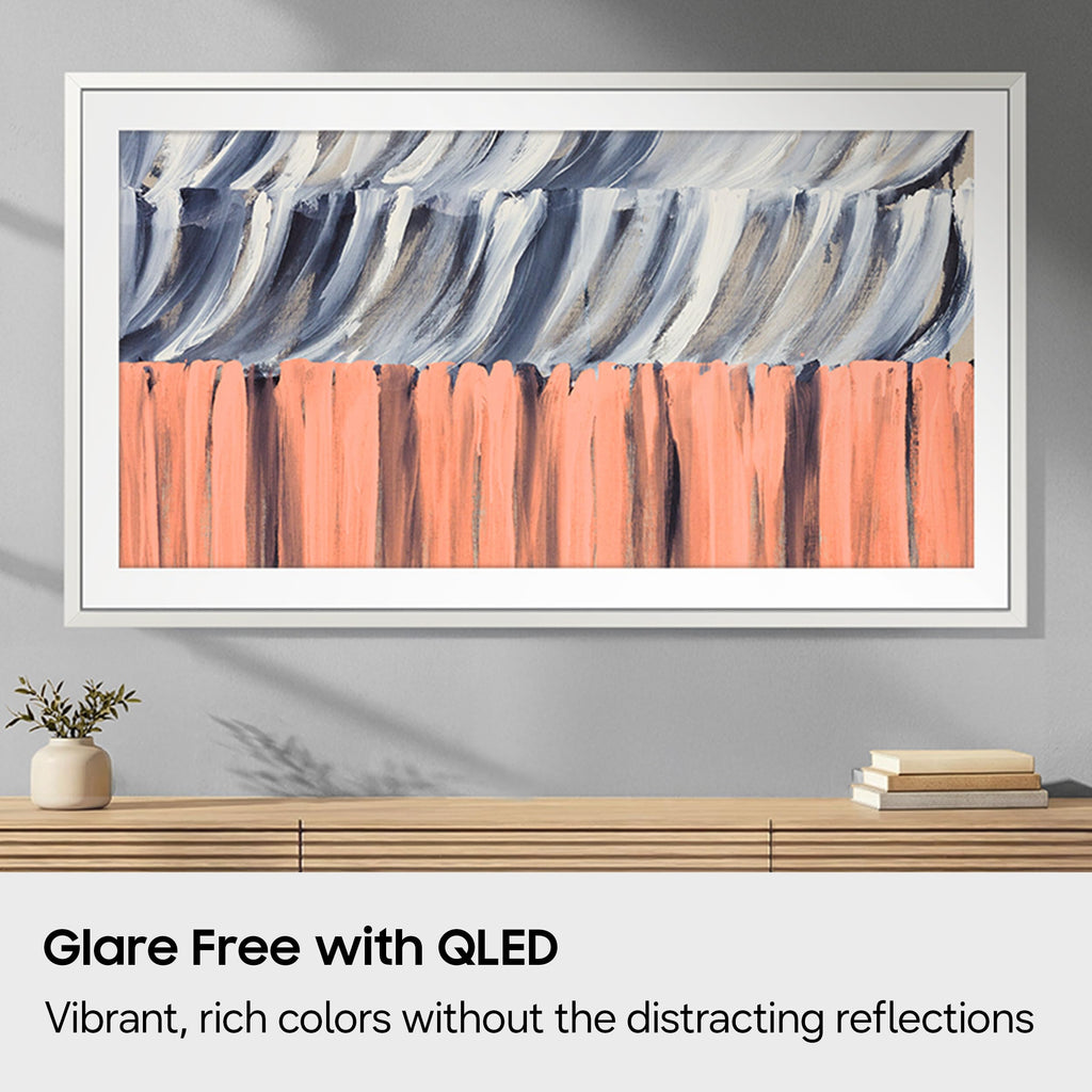 65-Inch Glare Free QLED Smart TV with Wall Mount Y374
