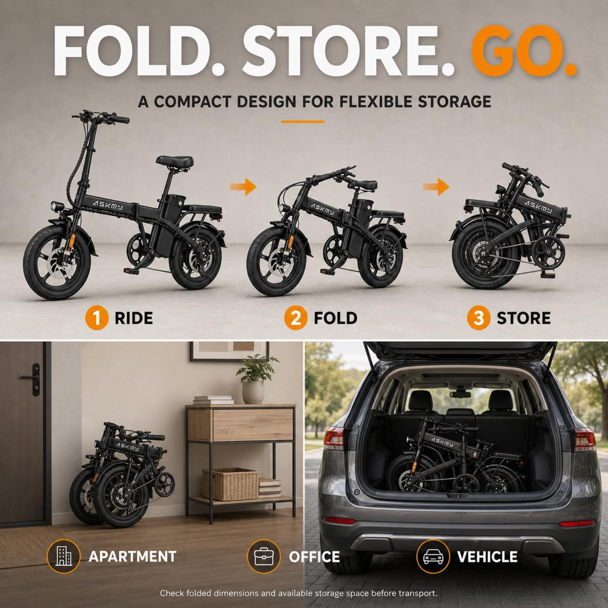 Folding Electric Bike G423227