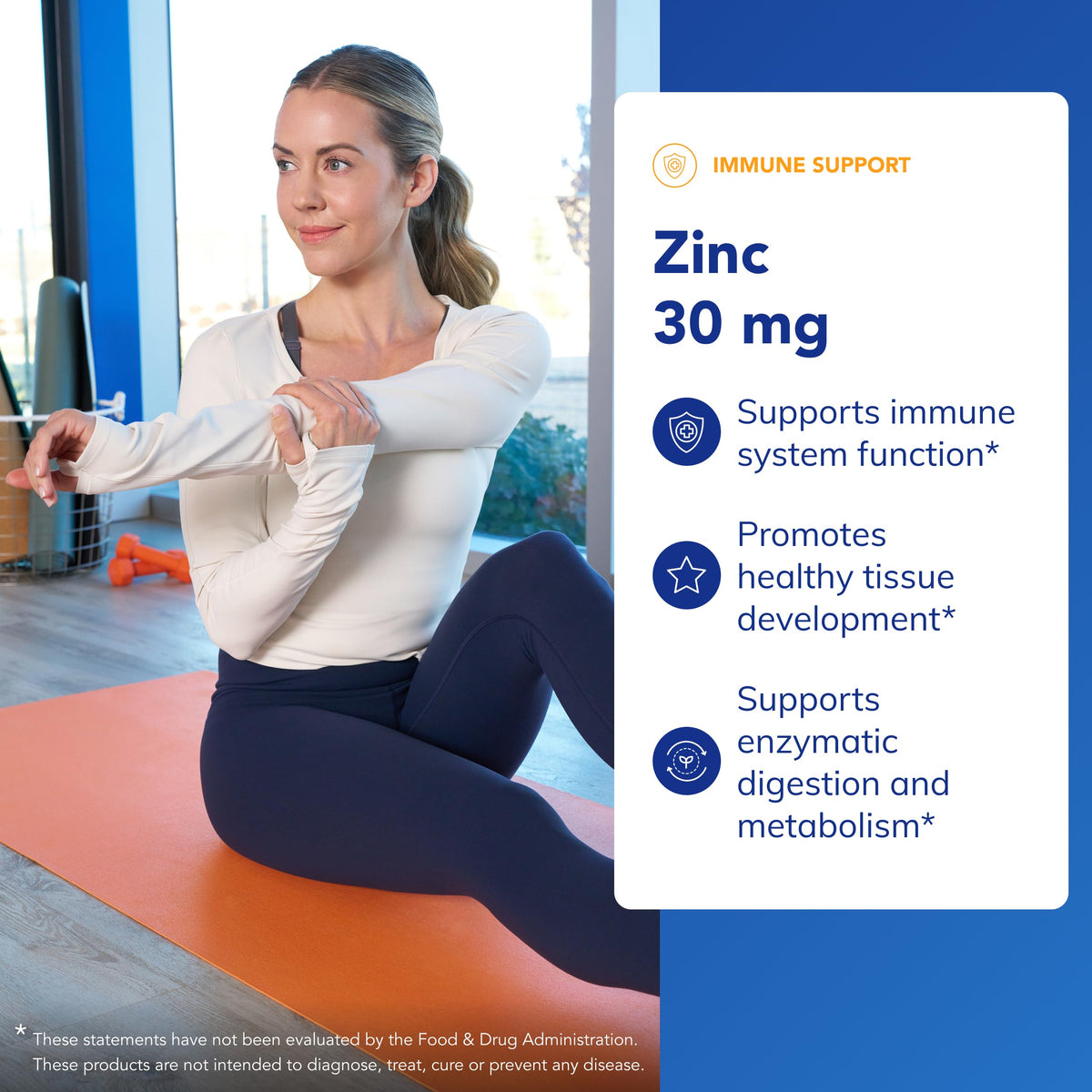 Zinc 30 mg, 60 Capsules G292455