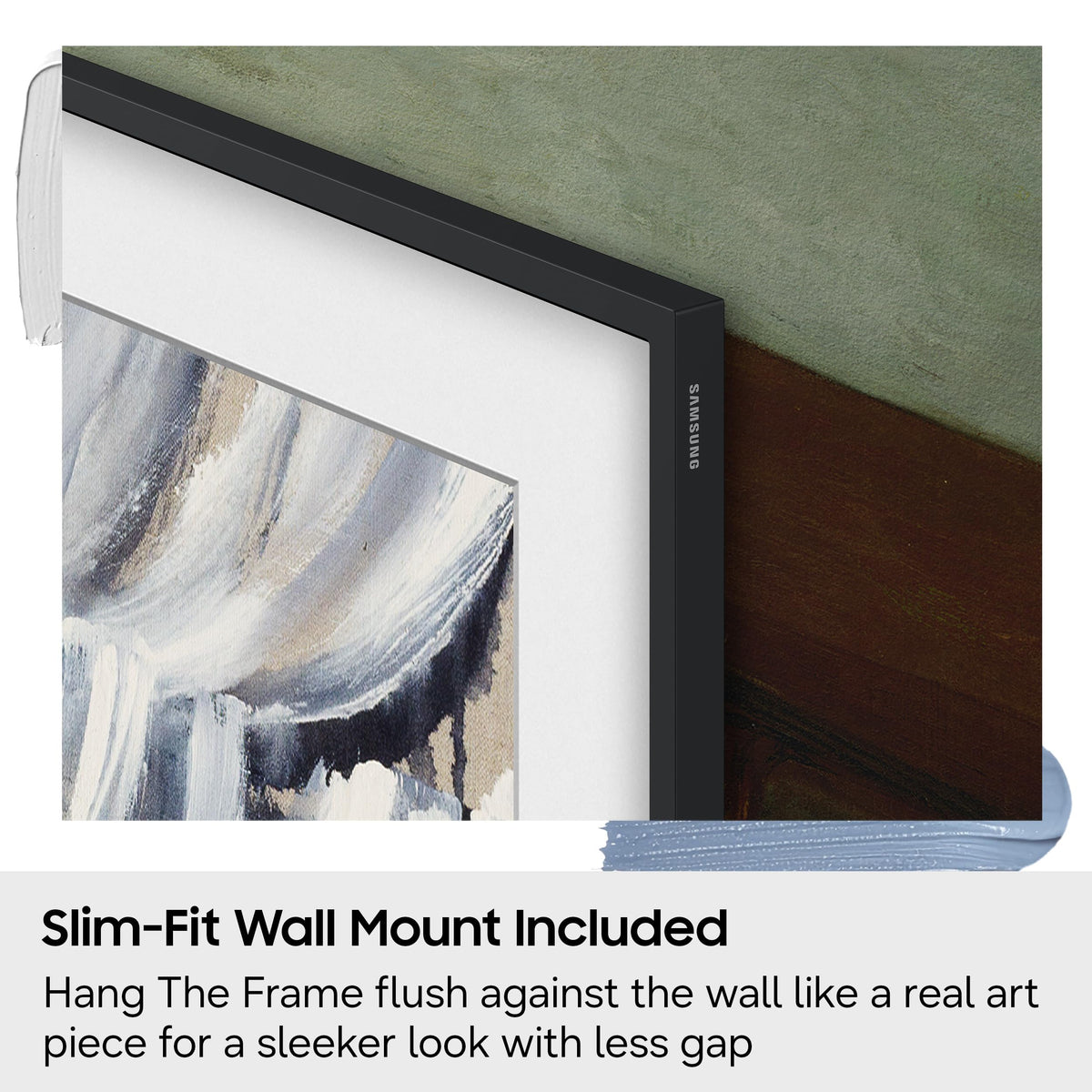 65-Inch Glare Free QLED Smart TV with Wall Mount Y374