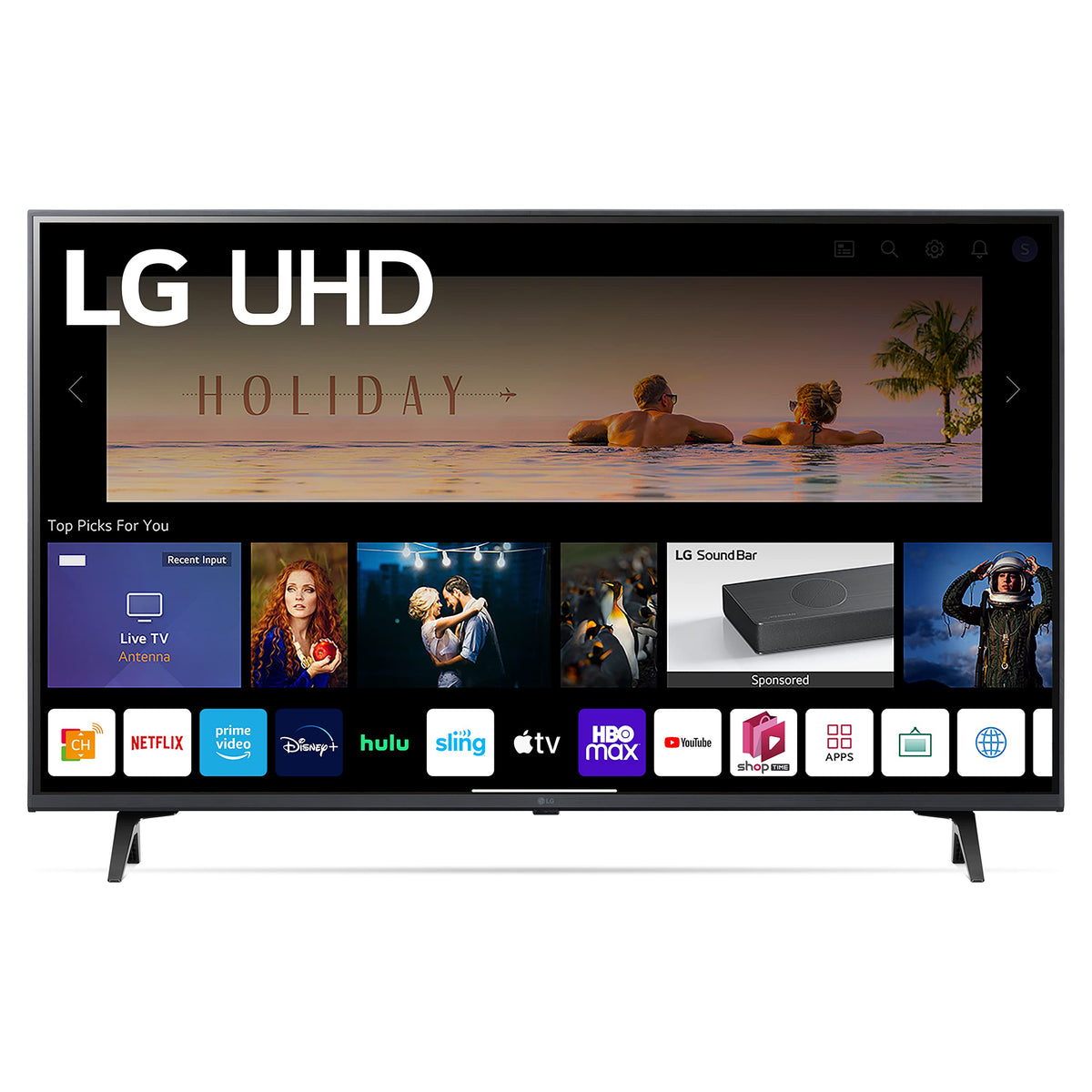 43” Black UHD TV Z3468