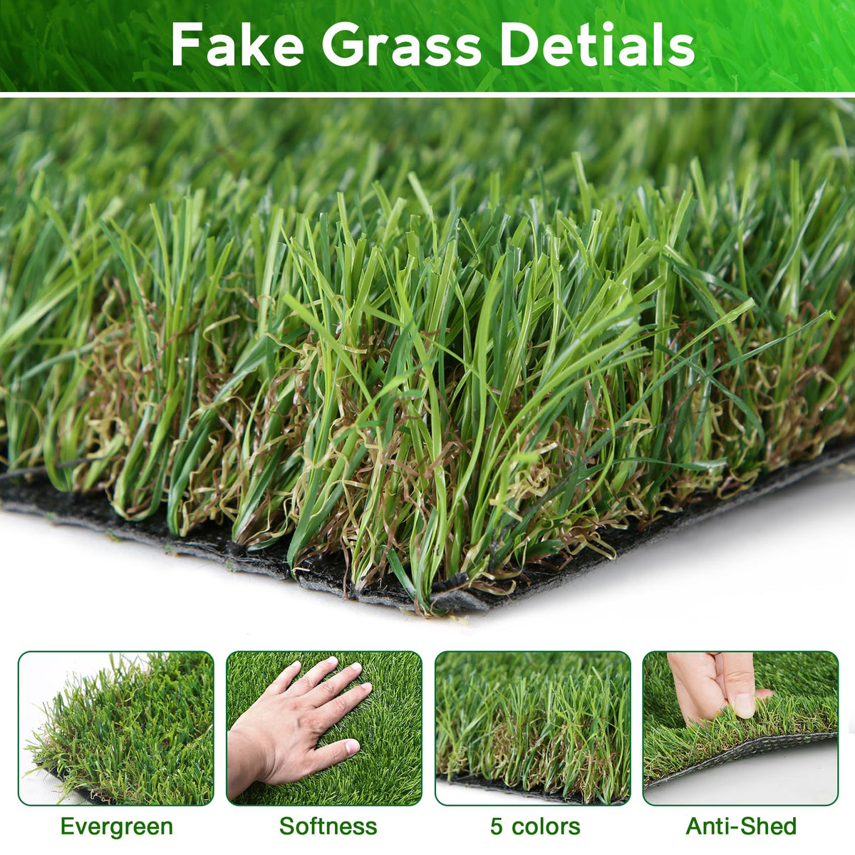 Large Artificial Grass Pad for Dogs Potty, 4 FT X 6 FT X707201