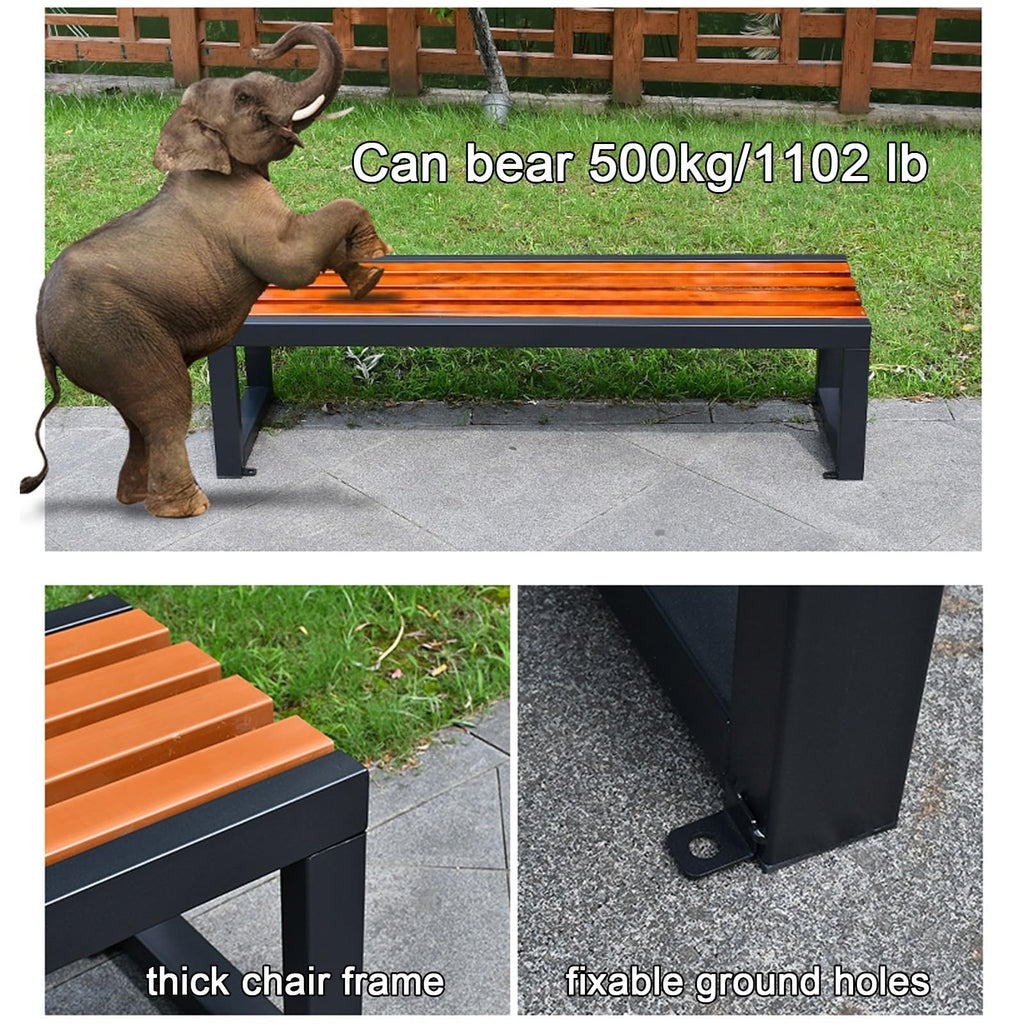 Metal Outdoor Bench G6023