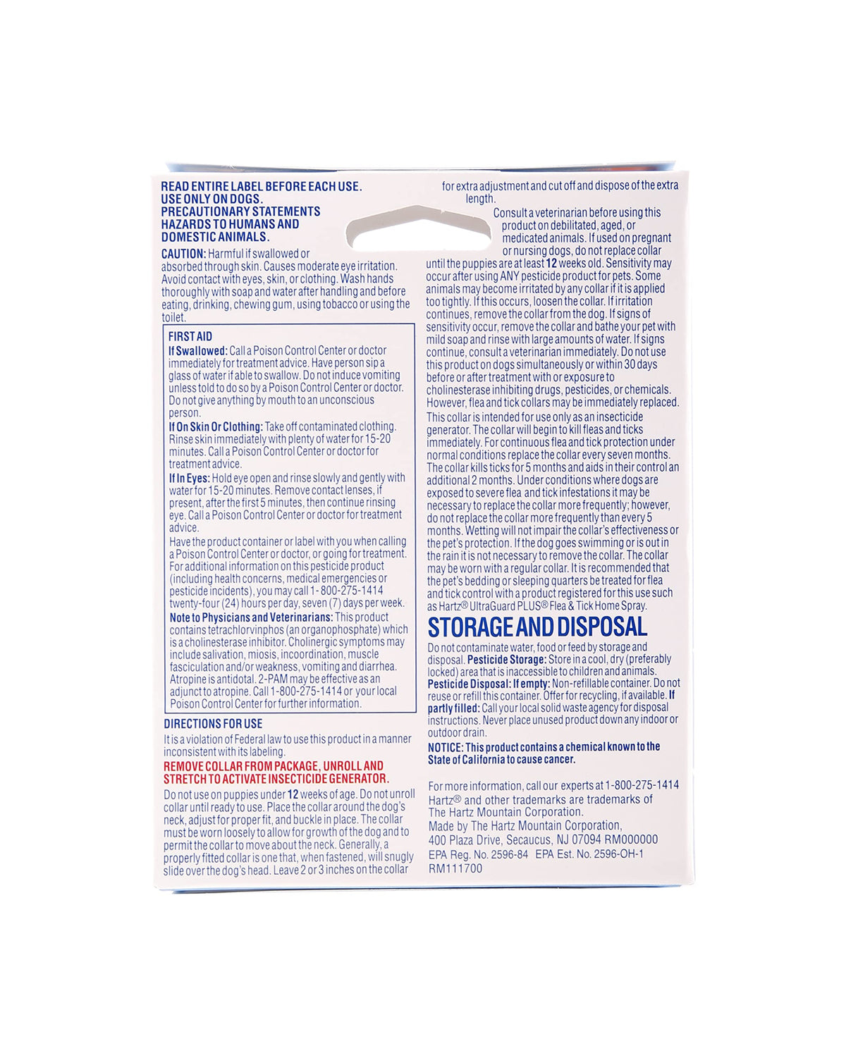 Flea & Tick Collar for Dogs and Puppies X7412