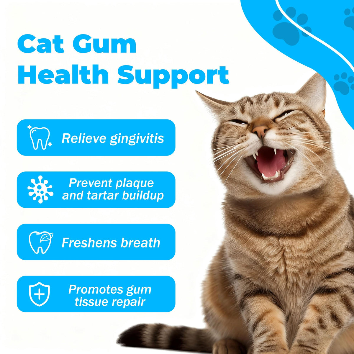 Chicken Flavor Cat Dental Care Powder 2.11 oz D18332