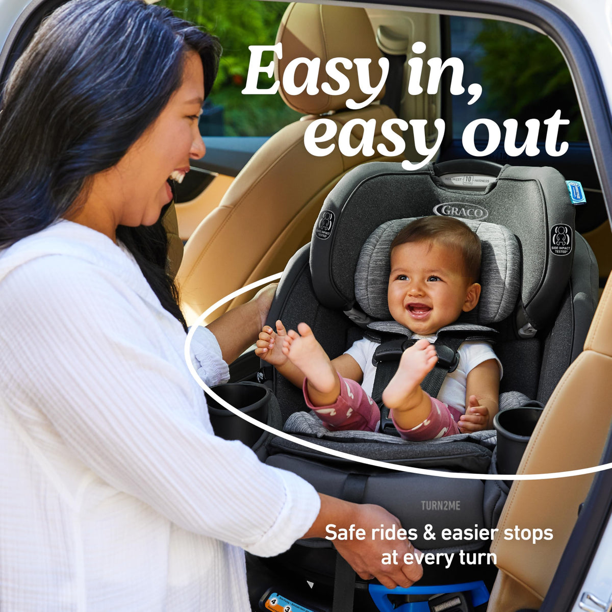 3-in-1 Rotating Convertible Car Seat Z41947