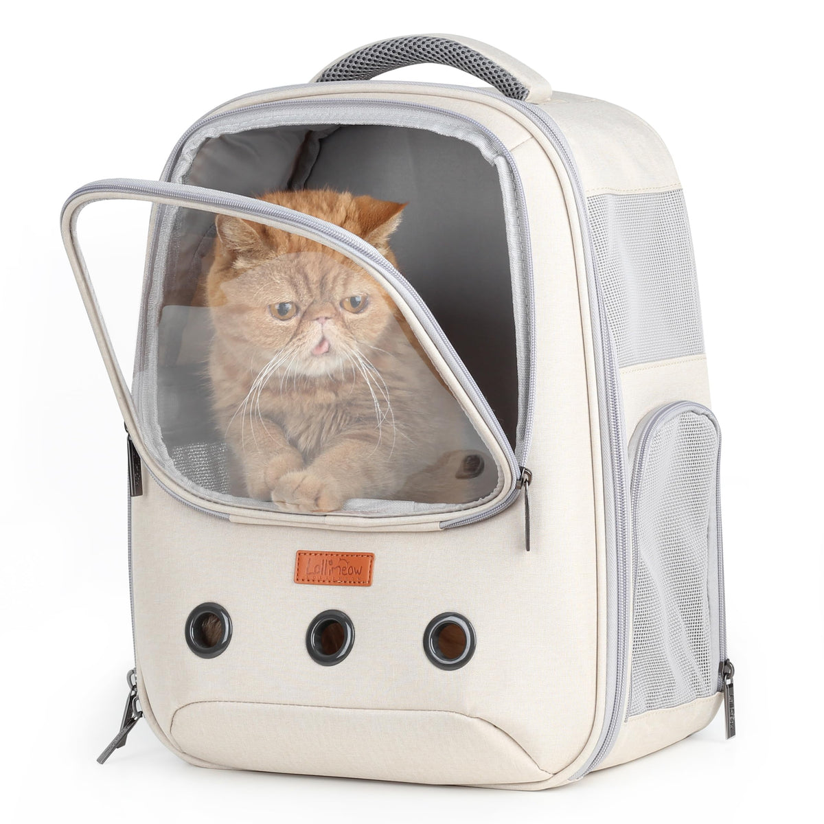 Pet Carrier Backpack, Airline-Approved (Beige) L69947