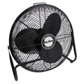 20-Inch High Velocity Pivoting Floor Fan, Black M274616