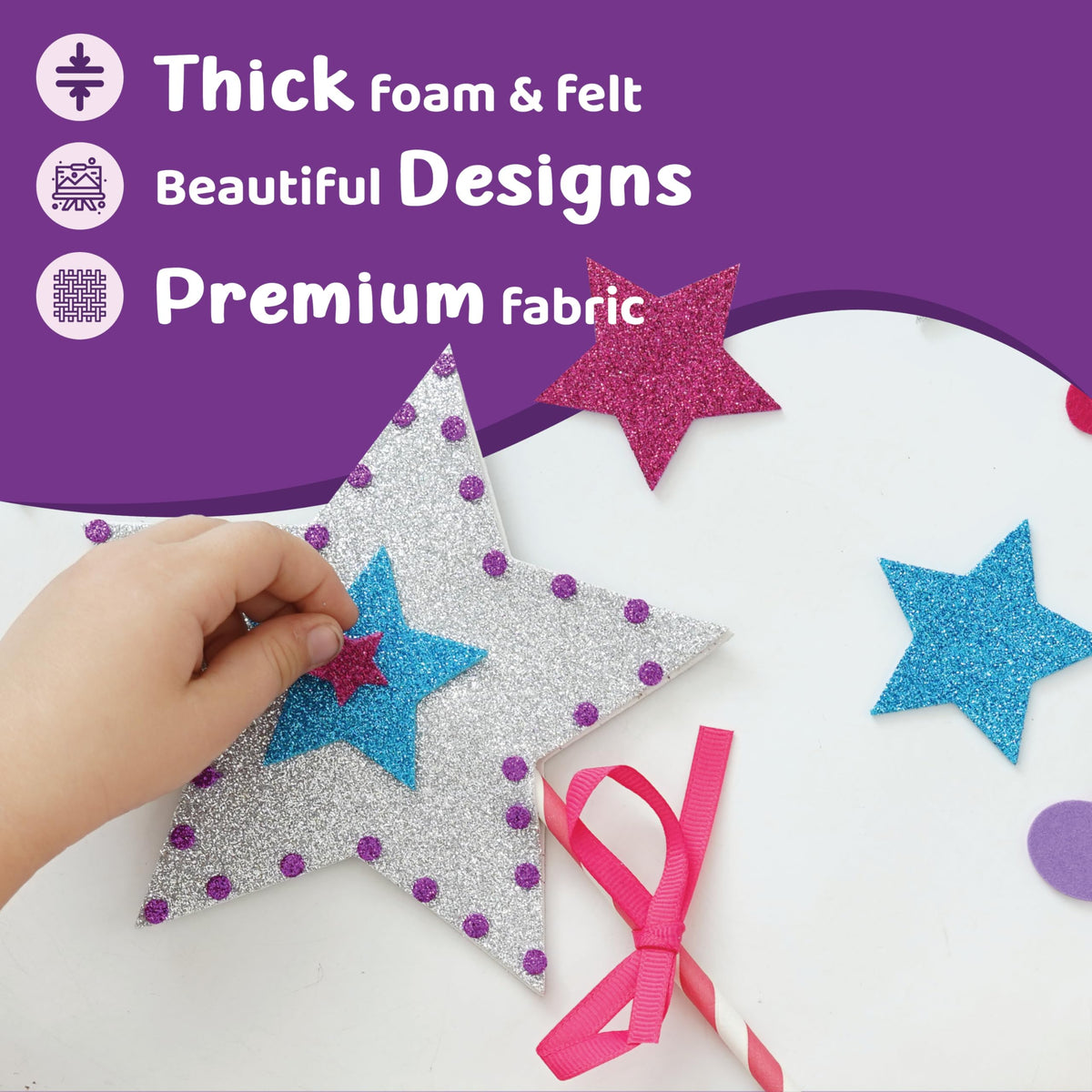Princess Tiara Wand Cape Art Craft Kit V7416