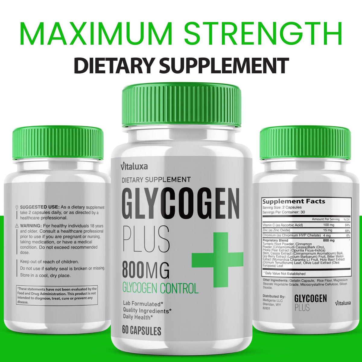 120 Capsules Vitamin Supplement Q16374