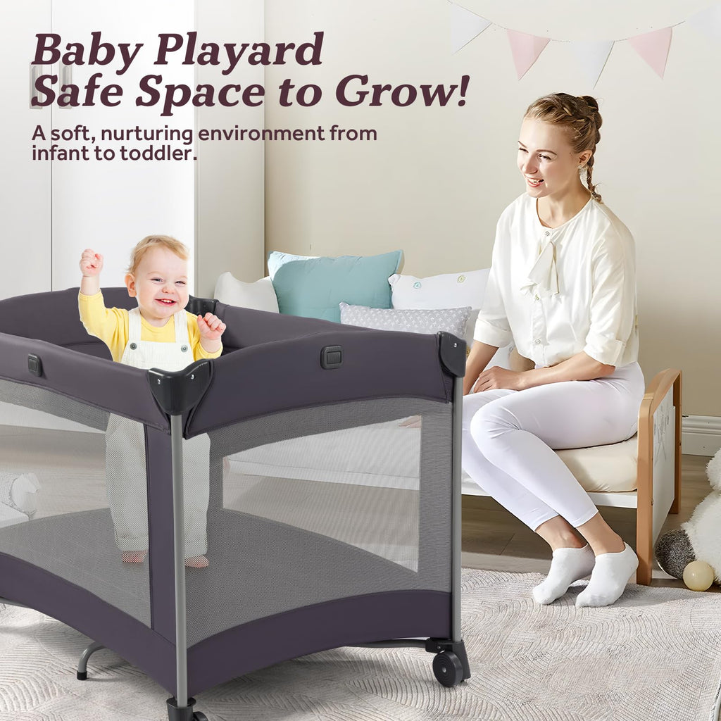 Portable Baby Playard with Carry Bag M54554
