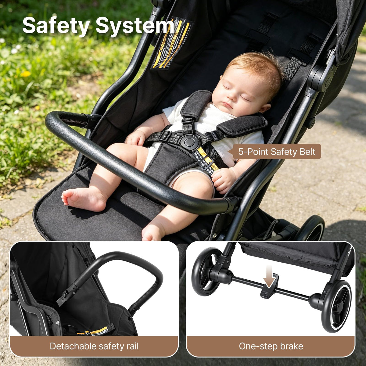 Lightweight Compact Travel Stroller A18106