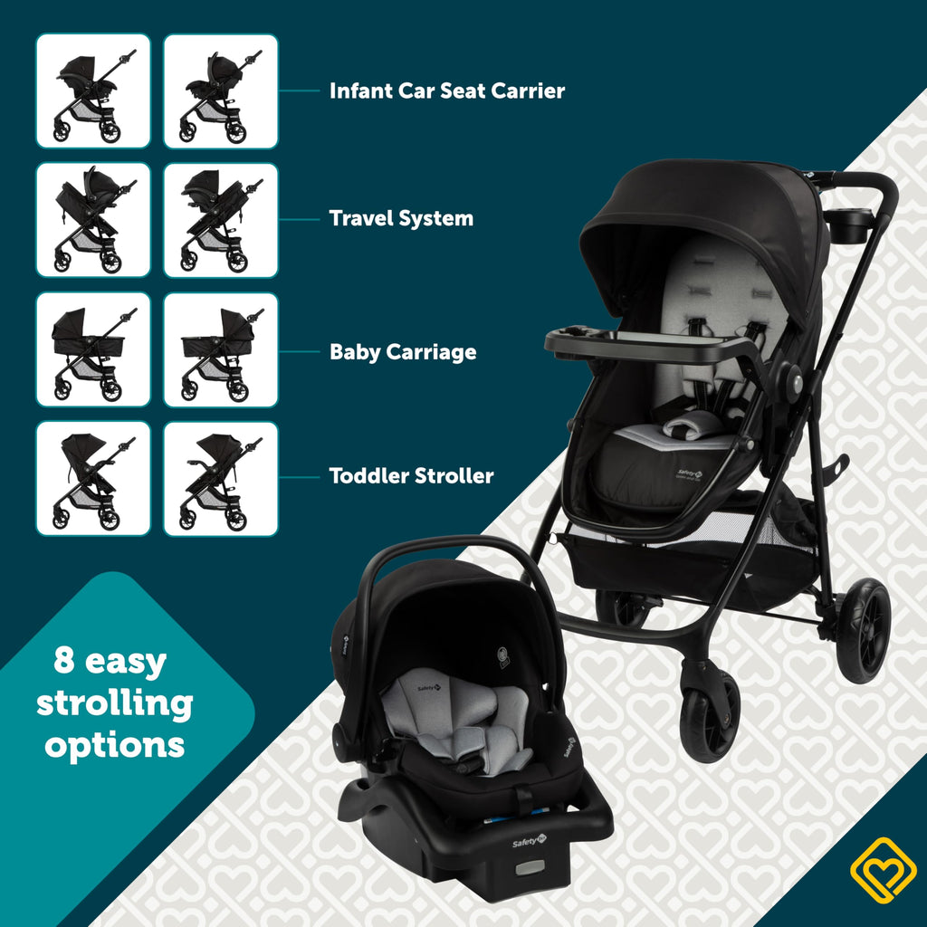 8-in-1 Car Seat Stroller Combo V307