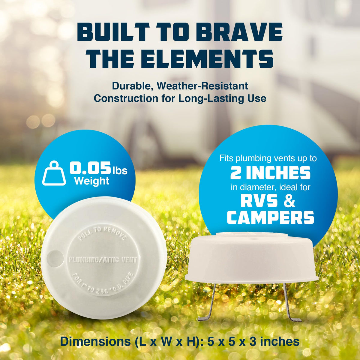 Replacement Plumbing Vent Cap U216