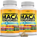 Ashwagandha Maca Root Fenugreek Tongkat Ali Ginseng 120 Count Supplement E720087