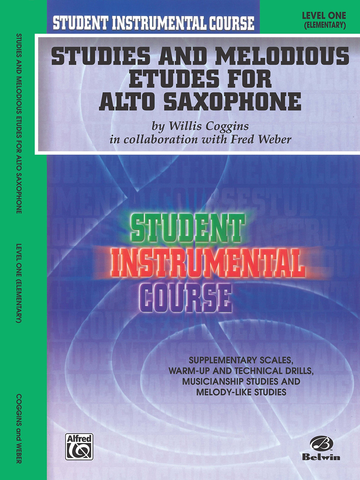 Alto Saxophone Studies and Melodious Etudes Level 1 J74611