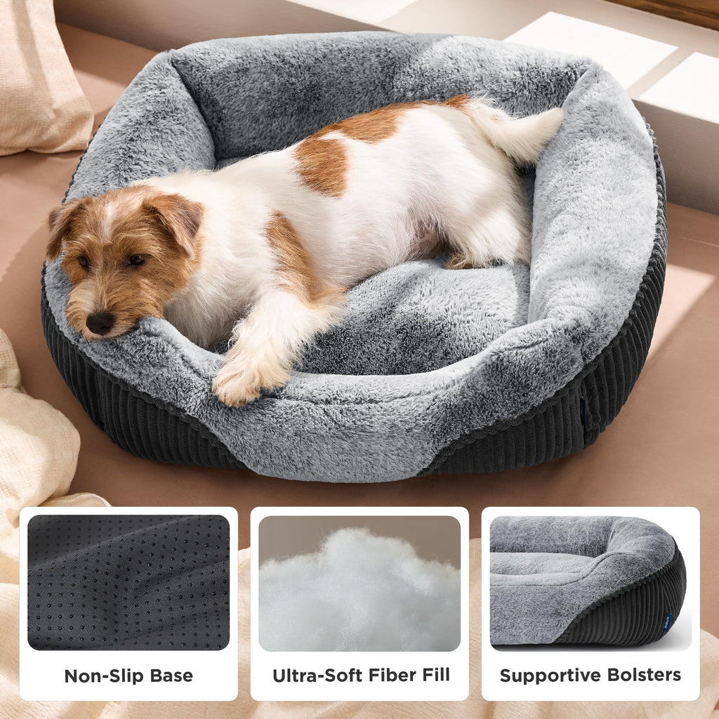 Washable Dog Bed Small Medium Size 25x21x7in X600227