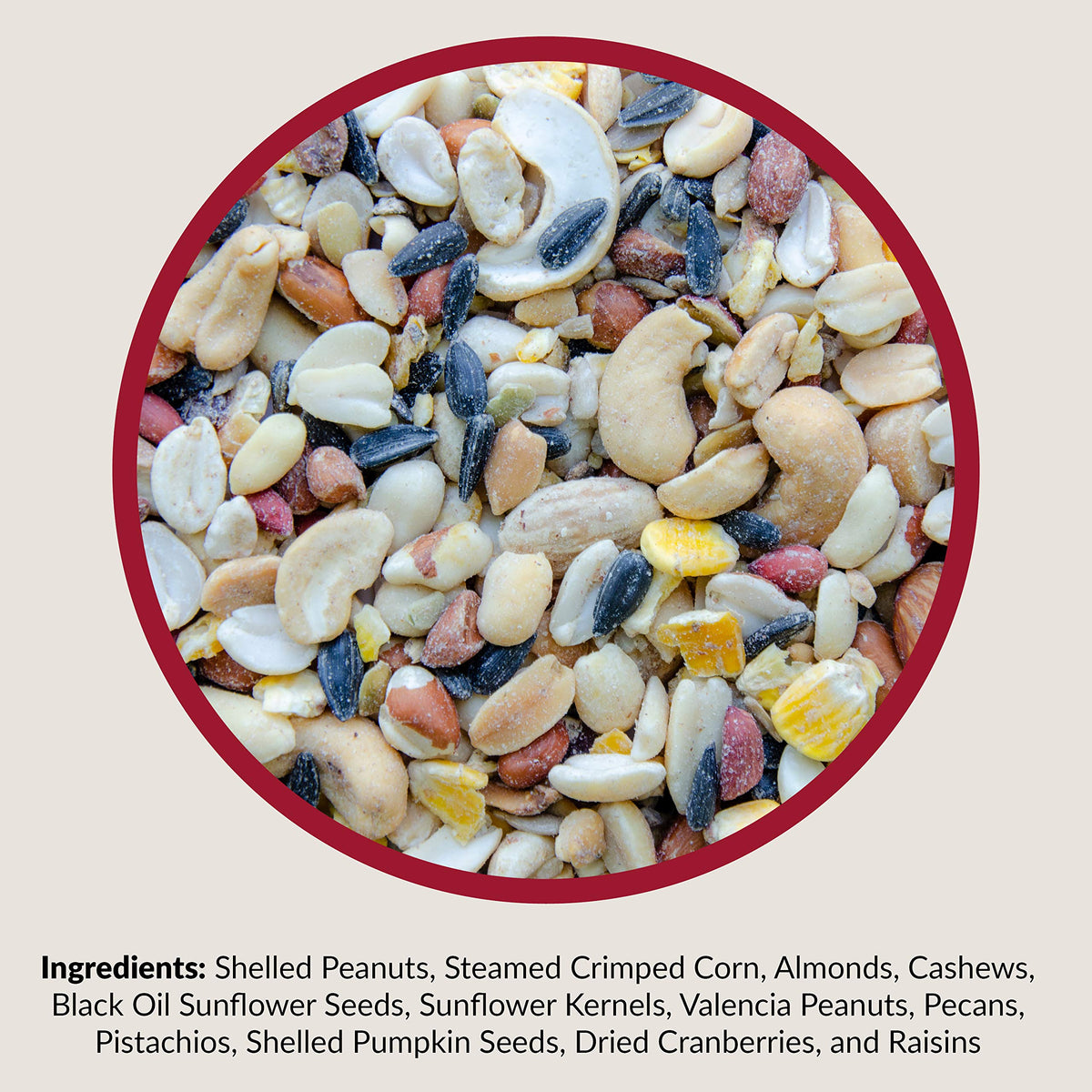 Fruit and Nut Wild Bird Seed Mix 20 lbs R159