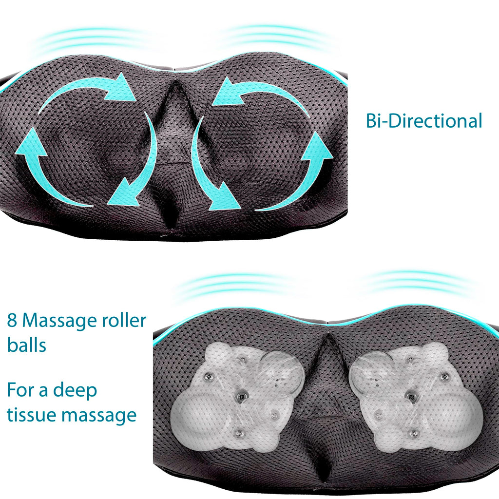 Shiatsu Neck and Back Massager with Heat O4455