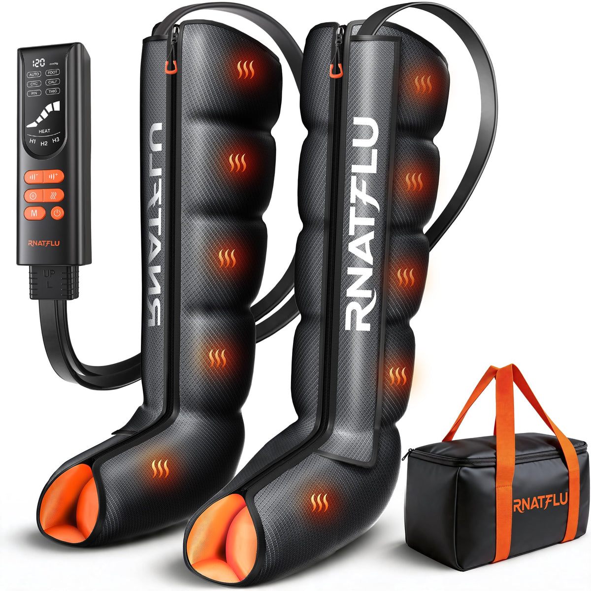 Air Compression Leg Massager with Heat W467186