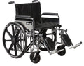Black 22 Inch Bariatric Wheelchair K826214